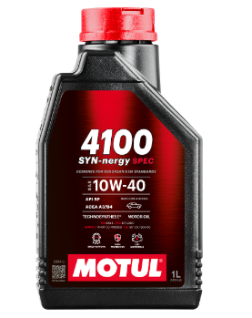 масло Motul 10W-40 4100 Syn-nergy Spec (1л) заміна 387601 і 839411