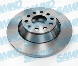 диск тормозной зад. Audi A6 C6 (04-11) (302x12)  (LPR-Samko)