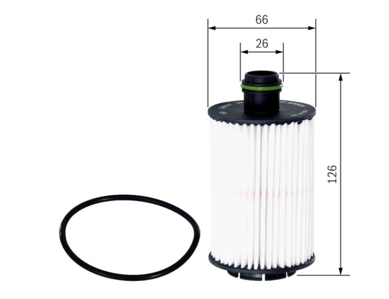 Масляний фільтр F 026 407 249 - зображення 2