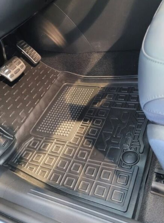 коврики салона Kia Niro Hybrid 2023-> MOD борт 2,5см, с перемычкой