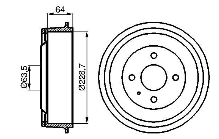 Тормозной барабан
