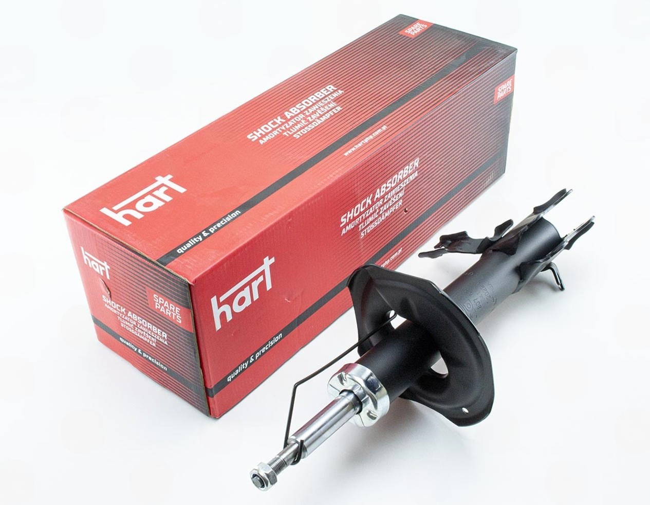 амортизатор пер. Nissan Almera N16 правая R <-06  (HART)