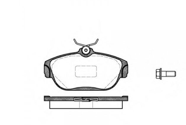 Тормозные колодки дисковые