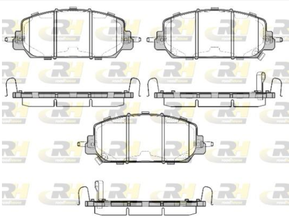 Гальмівні колодки дискові