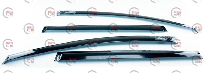 ветровик Nissan Leaf 2010-2017 (скотч) HIC Ni87 - зображення 2