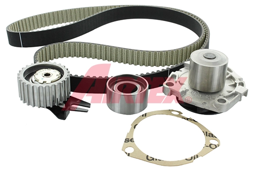 ремкомплект ГРМ (ремень+ролики+помпа) Toyota Corolla, Avensis 2.0D (99-08)  (AIRTEX)