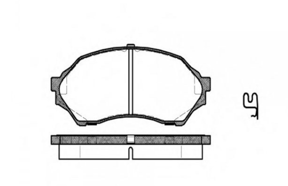 Тормозные колодки дисковые
