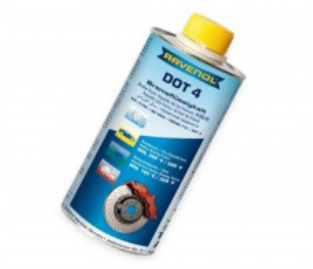 жидкость торм. 0.5л  "DOT-4"  Ravenol