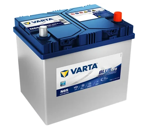 Аккумулятор VARTA  65Ач 650А Asia EFB Blue Dynamic (D23) (0) прав + (2 года гар) Акция!!!