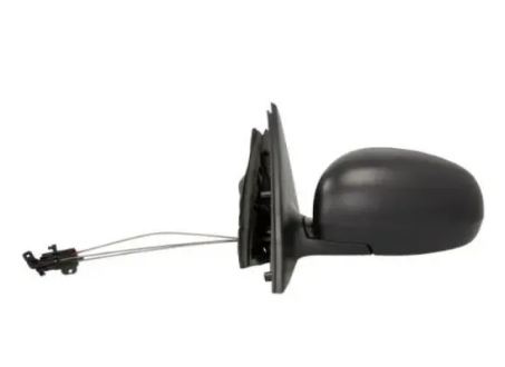 Зеркало в сборе,лев.,мех,асферич,