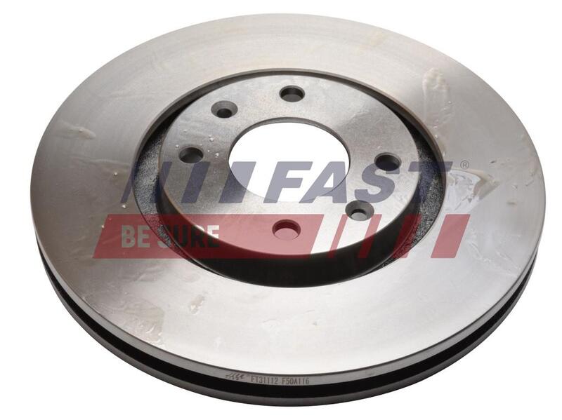 диск тормозной пер. Citroen Berlingo-Peugeot Partner 08-> (283mmx26mm)  (FAST)