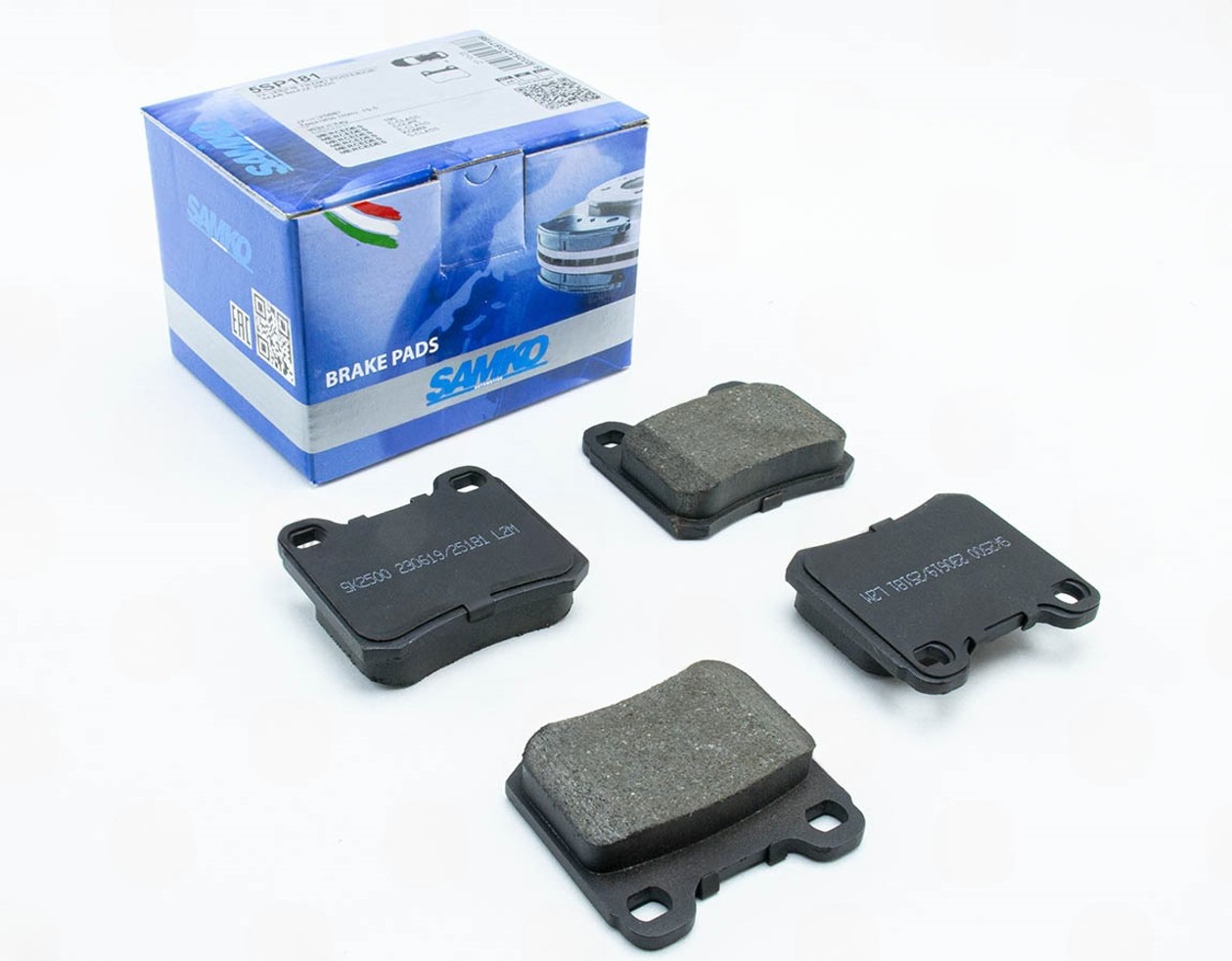 колод.торм. зад. MB E-Class (W124), 190 (W201) (толщ. 16мм)  (LPR-Samko)