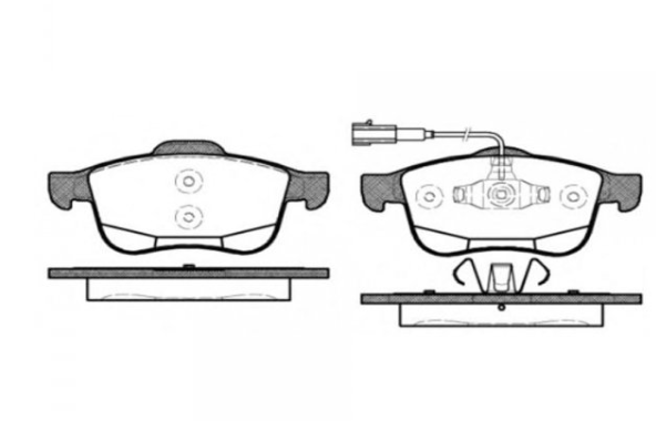 Гальмівні колодки дискові