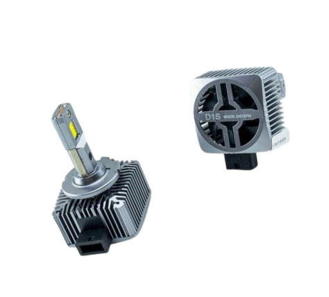 лампа LED D1 12V 6000K 10000L Dseries радиатор c вентилятором + обманка