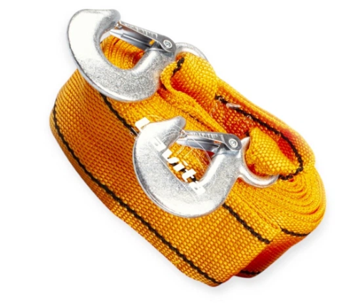 трос буксир. лента   2 т х 6,0м х 60мм крюк/оранж/кулек/полипропилен Lavita