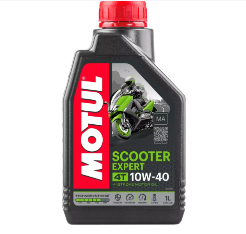 масло Motul 4T Scooter Expert 10W-40 (1л)