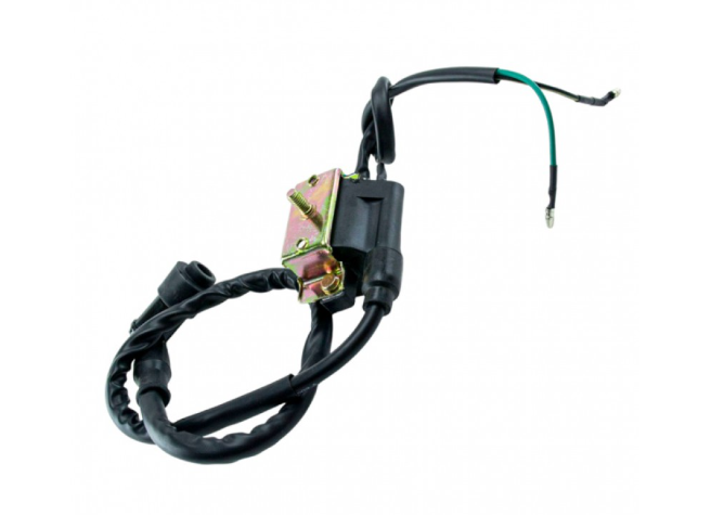 катушка зажигания ALFA с проводом и насвечником 389752 - зображення 2