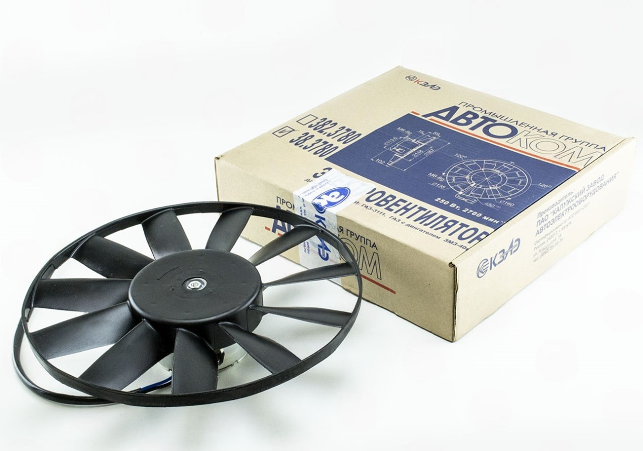 вентилятор радиат.электрич.3110,ГАЗель (406) 11 лоп.