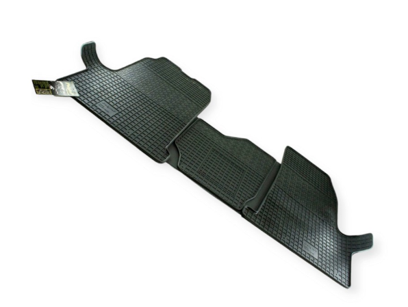 коврики салона Ford Transit 2000-2014  борт 1см, евроклетка (3шт) Polytep