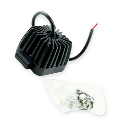 фара дополнительная LED  66х66х55 (Д/В/Ш) 10W OPL-SWL-10W02 - зображення 2