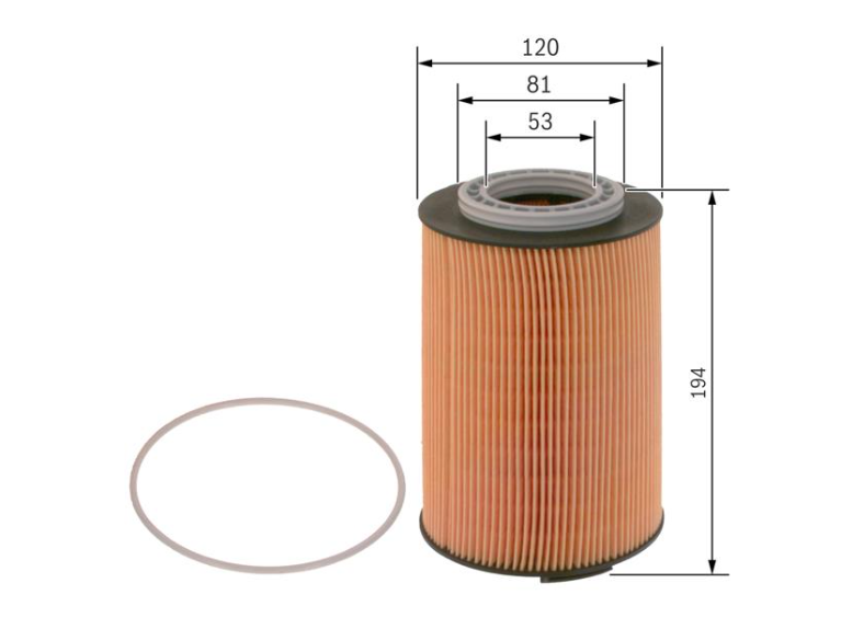 Масляний фільтр F 026 407 191 - зображення 2