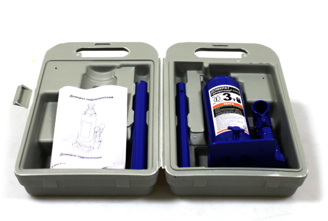 домкрат гидравл.  3Т  180-340мм  (футляр) Dk JNS-03PVC - зображення 2