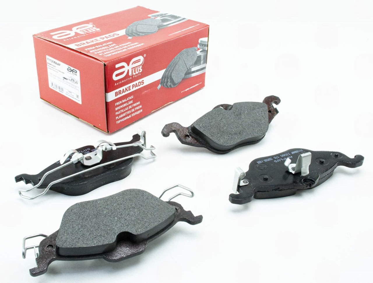 колод.торм. пер. Opel Astra G 1.2-1.4-1.6i (98-10), Zafira A сист. ATE  (APLUS)