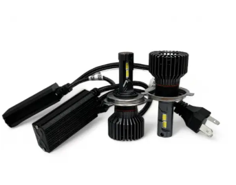 лампа LED H4 12V-24V MICHI Can 75W 5500K 5300L радиатор с вентилятором