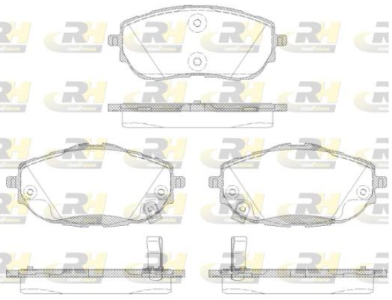 Гальмівні колодки дискові