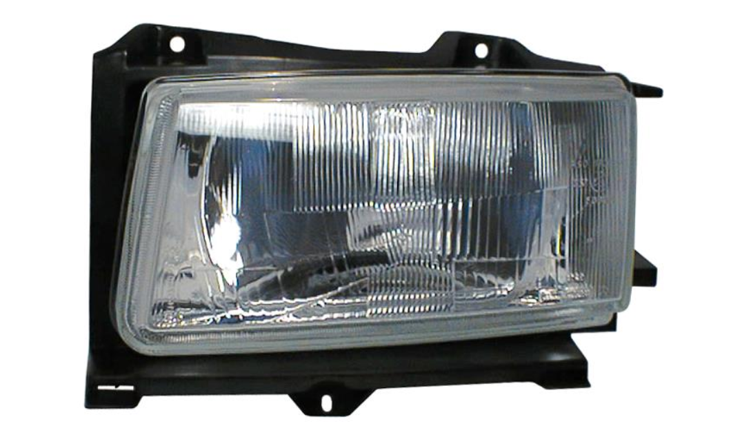 Фара лів.  H4, автом. регул. -12/03 [DEPO]