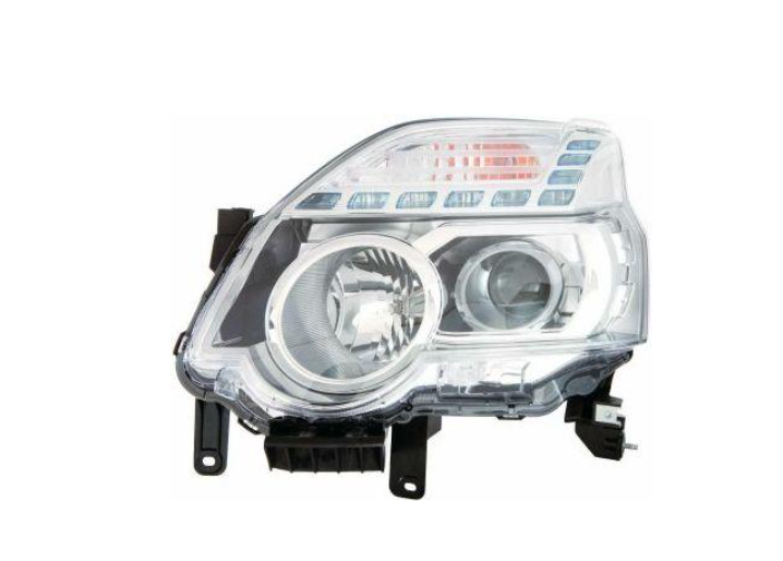 DN XTR 06- Фара перед. лів. H11/H1, авт.регул., чорн.відбівач  [DEPO]
