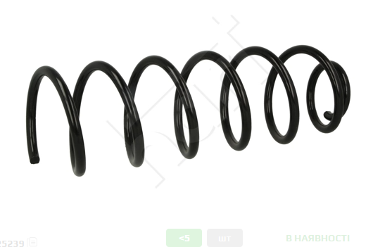 пружина зад. Opel Vectra B  (HART)