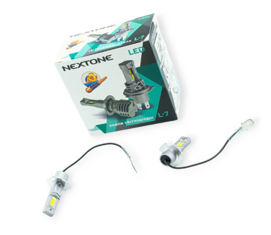 лампа LED H3 12V Nextone L7 25W 6000K 6000L радиатор