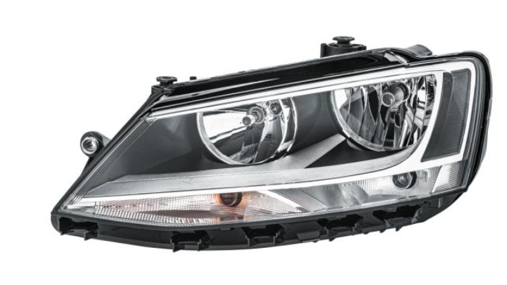 VW JETTA 11-  Фара перед. елек.лів. галоген H7/H7/PY21W без LED