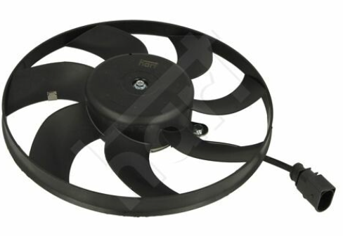 вент. радиатора VW Caddy, Golf V/VI, Passat 03->  (295mm)  (HART)