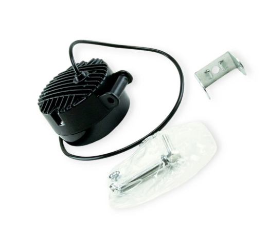 фара дополнительная LED  круглая  75х45 (Дм/Ш) 20W CREE дальний+ДХО 20W(QA) / S - зображення 2