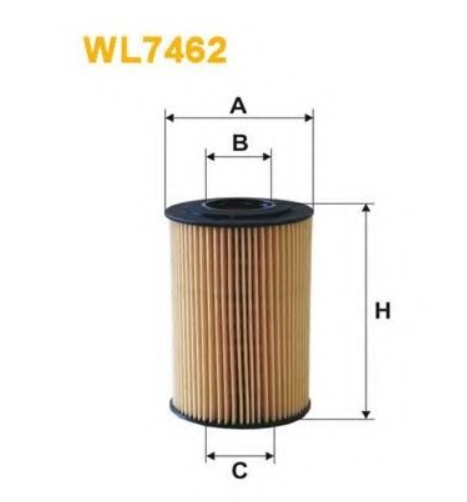 фильтр масл. Hyundai Sonata V 2.0-2.2CRDI  (WIX)