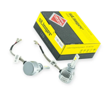 лампа LED H1 12V-24V STINGER 5500K 3200L радиатор