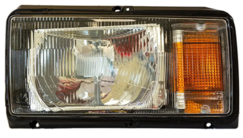 фара 2105 левая (ESER) рис.Освар желто-бел.пов.