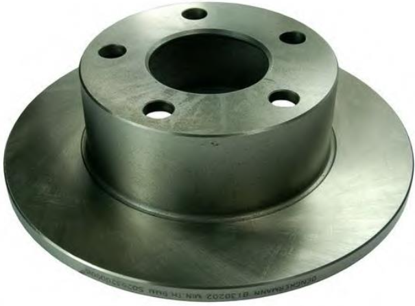 диск тормозной зад. Audi A6 C4/C5, VW Passat B5, Skoda Superb I (245mmx10mm) (DENCKERMANN)