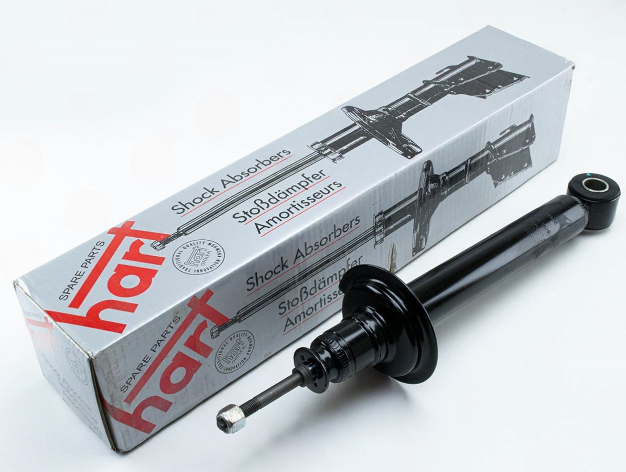 амортизатор зад. Mitsubishi Galant V (92-96)  (HART)