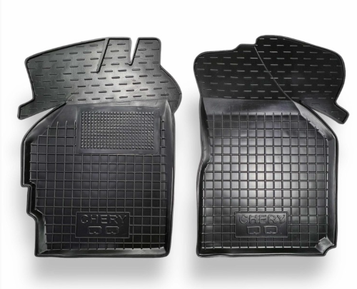 коврики салона Chery QQ 2003-> борт 2,5см, с перемычкой 11127 - зображення 2