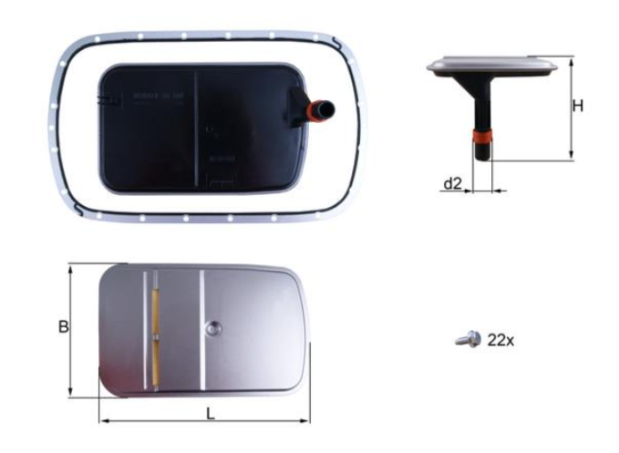 Гідрофільтр, автоматична коробка передач