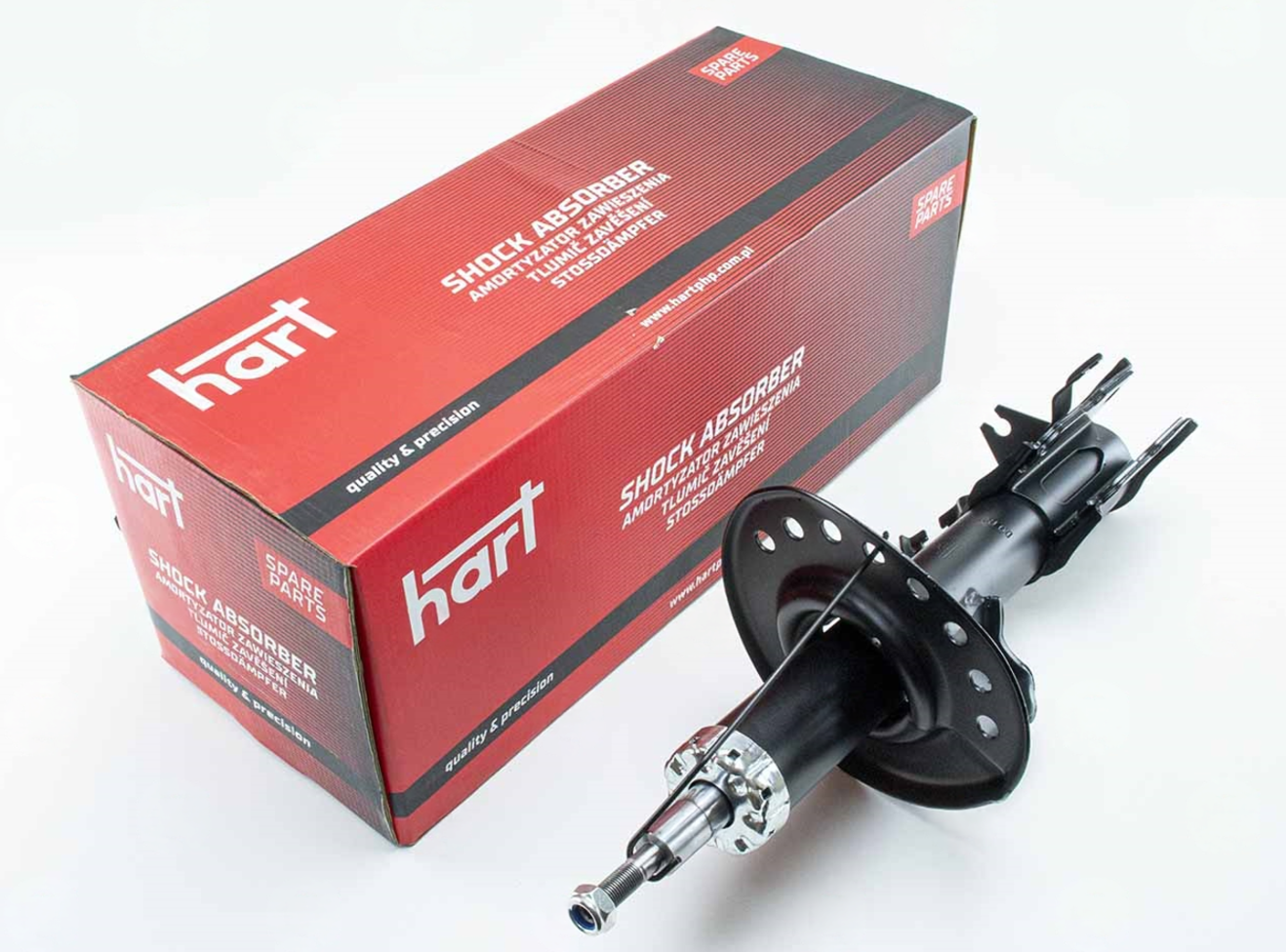 амортизатор пер. Nissan Qashqai (07-13) правый R  газ.  (HART)