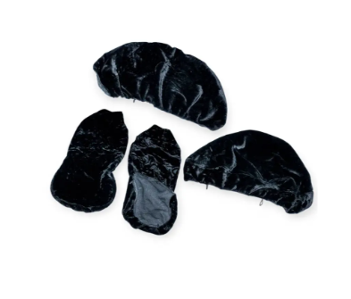 чехлы салона универс. "меховые" черные  №2