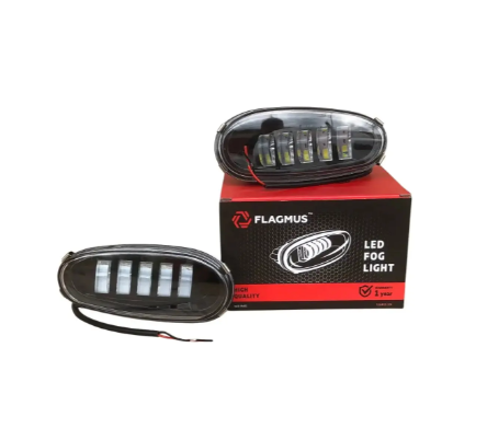 противотум. Lanos  LED (Flagmus) 50W 5 диодов метал.корп. (пара)