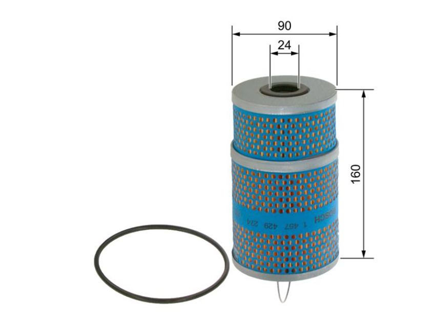 Фільтр масляний 1 457 429 274 - зображення 2