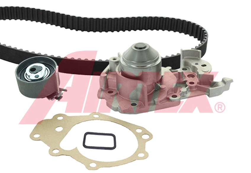 ремкомплект ГРМ (ремень+ролики+помпа) Renault Logan, Kangoo, Clio 1.2 16V 98->  (AIRTEX)