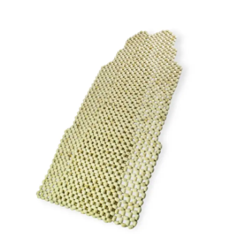 накидка на сиденье  массажная косточка "воск" светлая (2 шт)