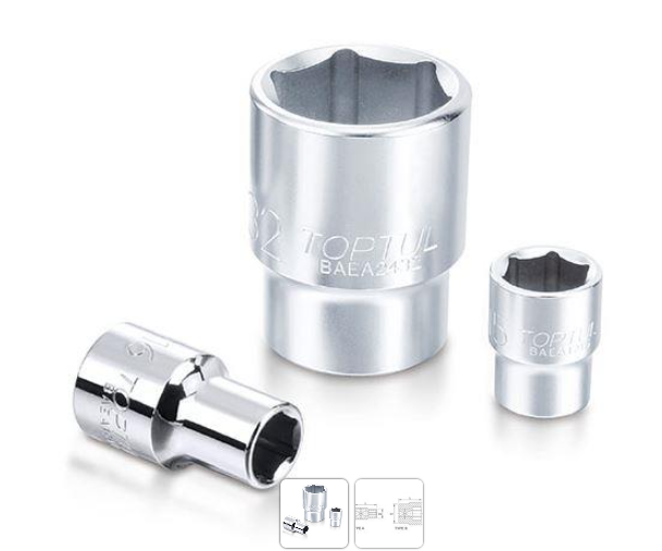 Головка торцева  3/8"  21мм